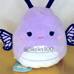 Squishmallows Flip-A-Mallow 8" Rutabaga and Bibiana Caterpillar and Butterfly